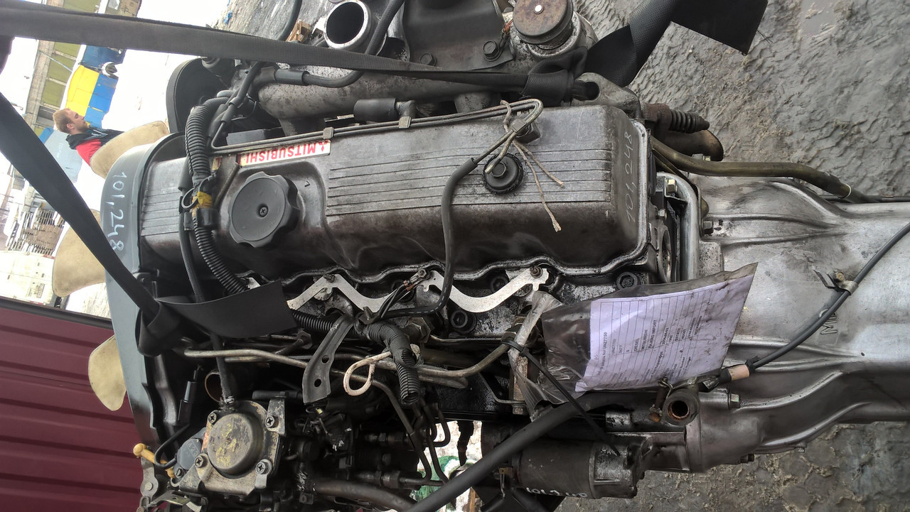 Комплектный двигатель Mitsubishi Pajero 2.5 1992г (4D56T). - фото 2 - id-p89212787