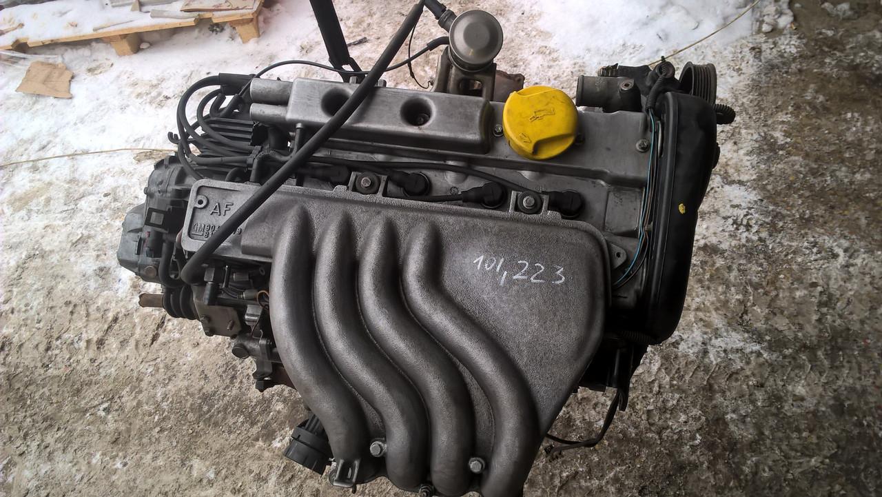 Контрактные двигатели Opel Astra (опель астра)(X16XEL)1.6 бензин, 2001 г, МКПП 74 kW ( 101 HP) - фото 2 - id-p89212838