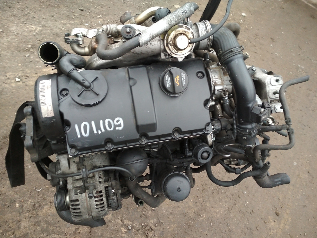 Комплектный двигатель Renault Master 2188см3 дизель, 2005 г (G9T722), мкпп: 66 kW ( 90 HP) - фото 2 - id-p89212871