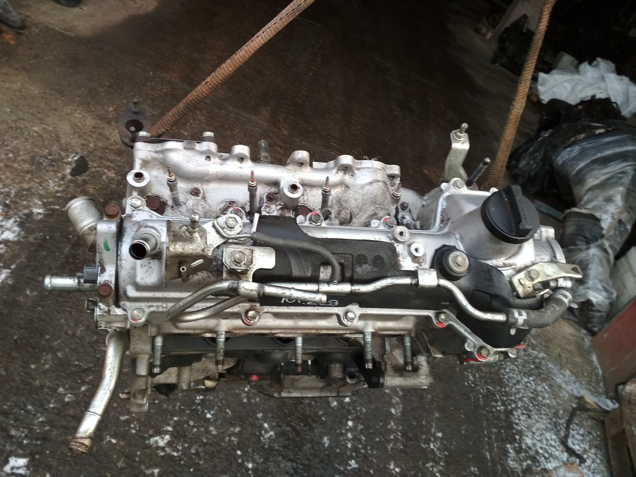 Комплектный двигатель Toyota Auris, 1.4 - дизель,1nd-e52ca. - фото 2 - id-p89212881
