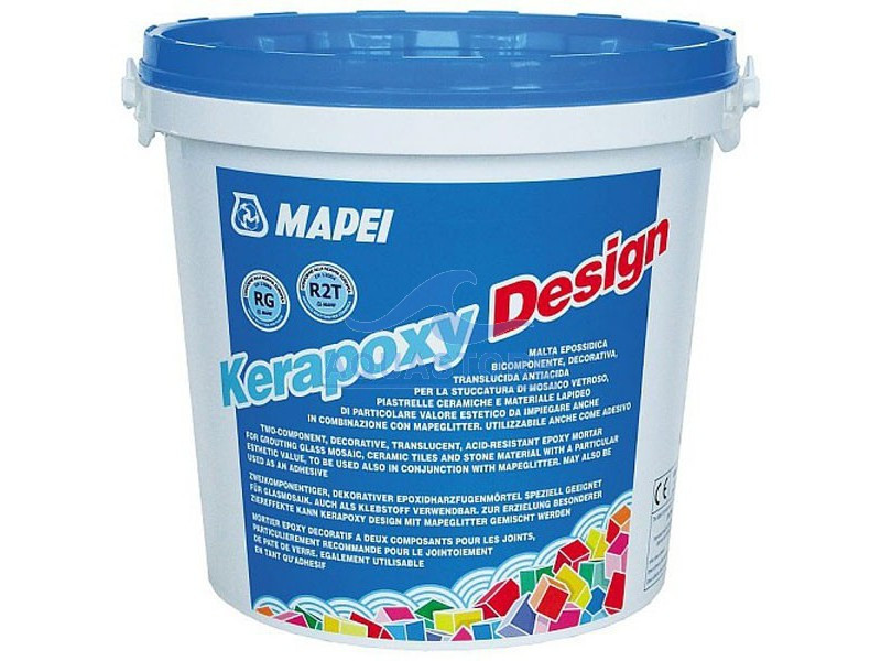 Фуга эпоксидная Mapei KERAPOXY DESIGN 3 кг 130 Jasmine / Жасмин