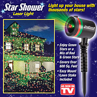 РАСПРОДАЖА!!! Уличный лазерный проектор Star Shower для дома