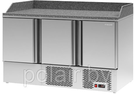 Холодильный стол POLAIR (ПОЛАИР) TMi3pizza-G 300 л. (-2...+10), фото 2