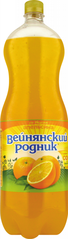 Безалкогольный напиток Вейнянский Родник со вкусом апельсина, 2л - фото 1 - id-p89260485