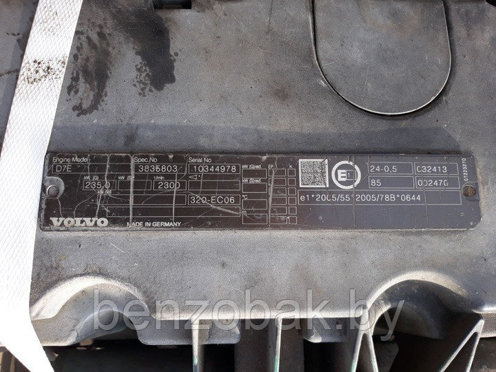 Двигатель D7E DXI7 VOLVO FM7 FE240 240KM 320KM 2007 - фото 5 - id-p74332117