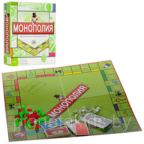 НАСТОЛЬНАЯ ИГРА МОНОПОЛИЯ 0112R