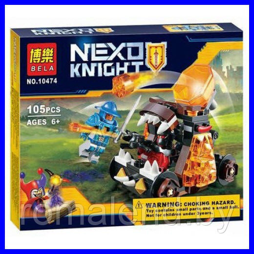 Конструктор Bela Nexo Knights: Безумная катапульта 10474