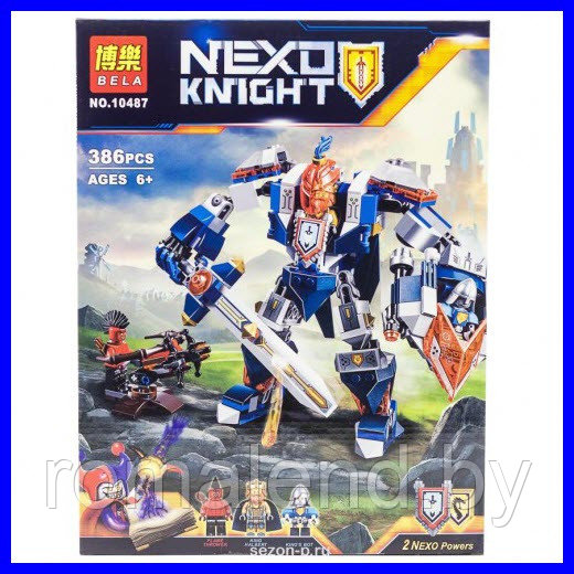 Конструктор Bela Nexo Knights: Королевский робот-броня 10487