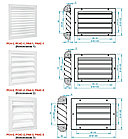 Решетка вентиляционная РС4-3 наружная, фото 2