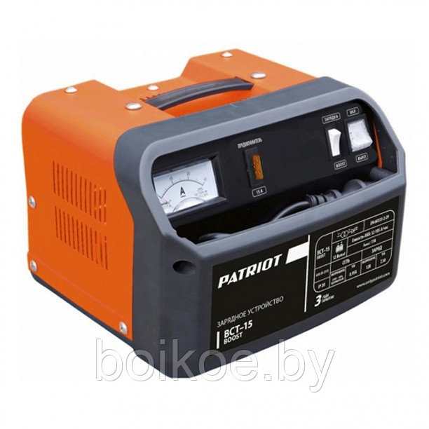 Пуско-зарядное устройство PATRIOT BCT-15 Boost - фото 2 - id-p89270522