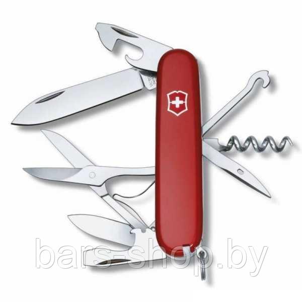 Офицерский нож SUPER TINKER, 91 мм, красный (1.4703) - фото 2 - id-p89299972