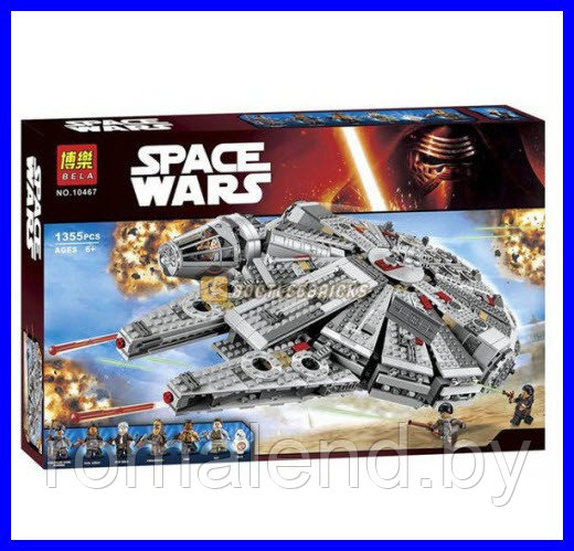 Конструктор Lego Star Wars (Звездные Войны): Сокол Тысячелетия 75105 - фото 1 - id-p89320650
