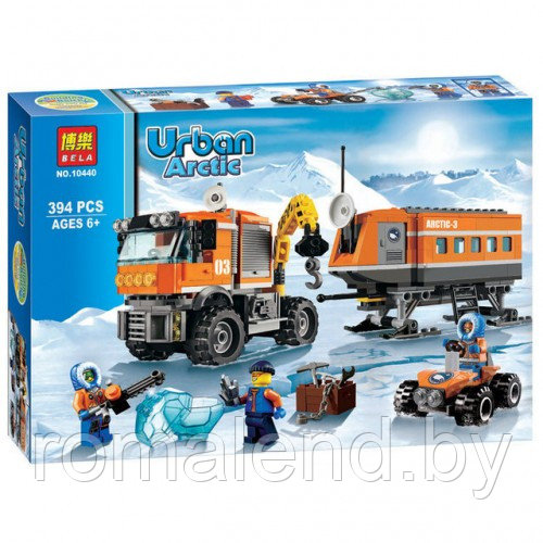 Конструктор Lego City Urban Arctic: Арктическая мобильная станция 10440 - фото 4 - id-p89323690