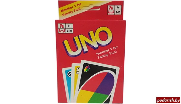 Настольная карточная игра Uno (Уно) - фото 1 - id-p89324304