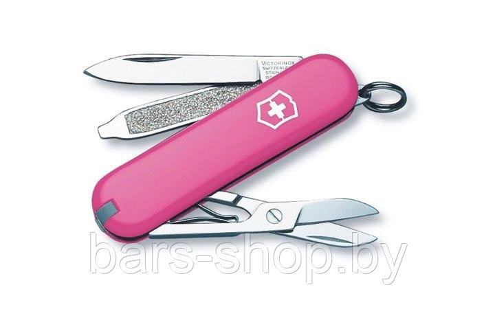 Нож-брелок Victorinox 0.6223.51 розовый - фото 1 - id-p89324397