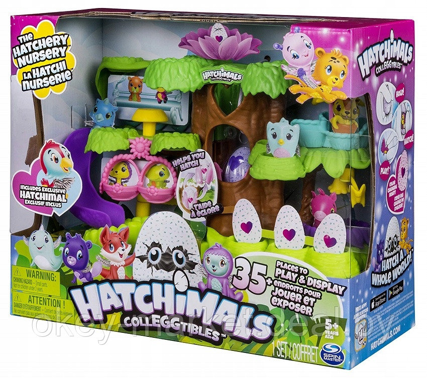 Интерактивная игрушка Spin Master Hatchimals Детский сад для птенцов - фото 10 - id-p89370538