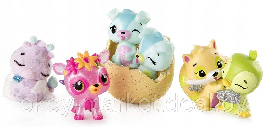 Набор игрушек Hatchimals 4 шт. в непрозрачной упаковке - фото 5 - id-p89371896