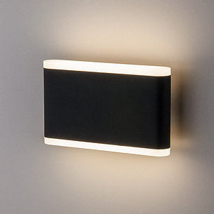 COVER чёрный уличный настенный светодиодный светильник 1505 TECHNO LED, фото 2