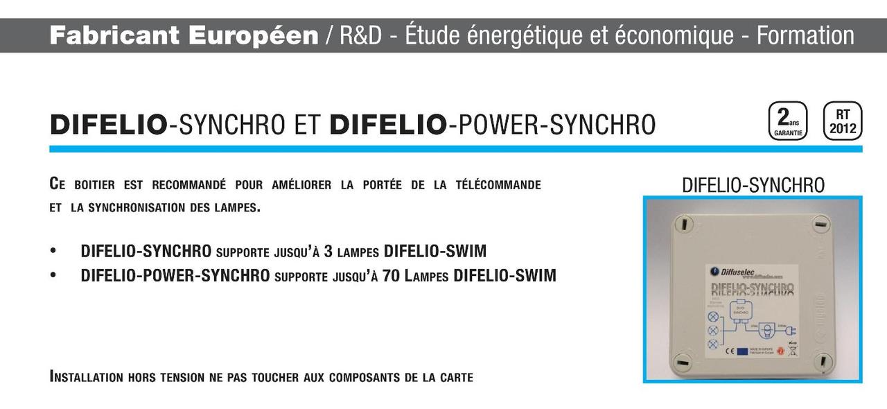 Diffuselec (Франция) Панель управления светодиодными светильниками без трансф до 3 ламп. - фото 4 - id-p89382593