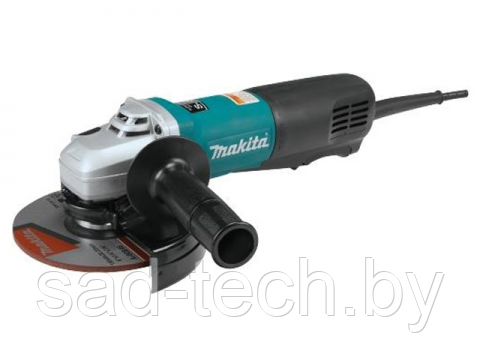 Одноручная углошлифмашина MAKITA 9566 PCV в кор. (1400 Вт, диск 150х22 мм, плавный пуск, регул. об.) - фото 1 - id-p89384018