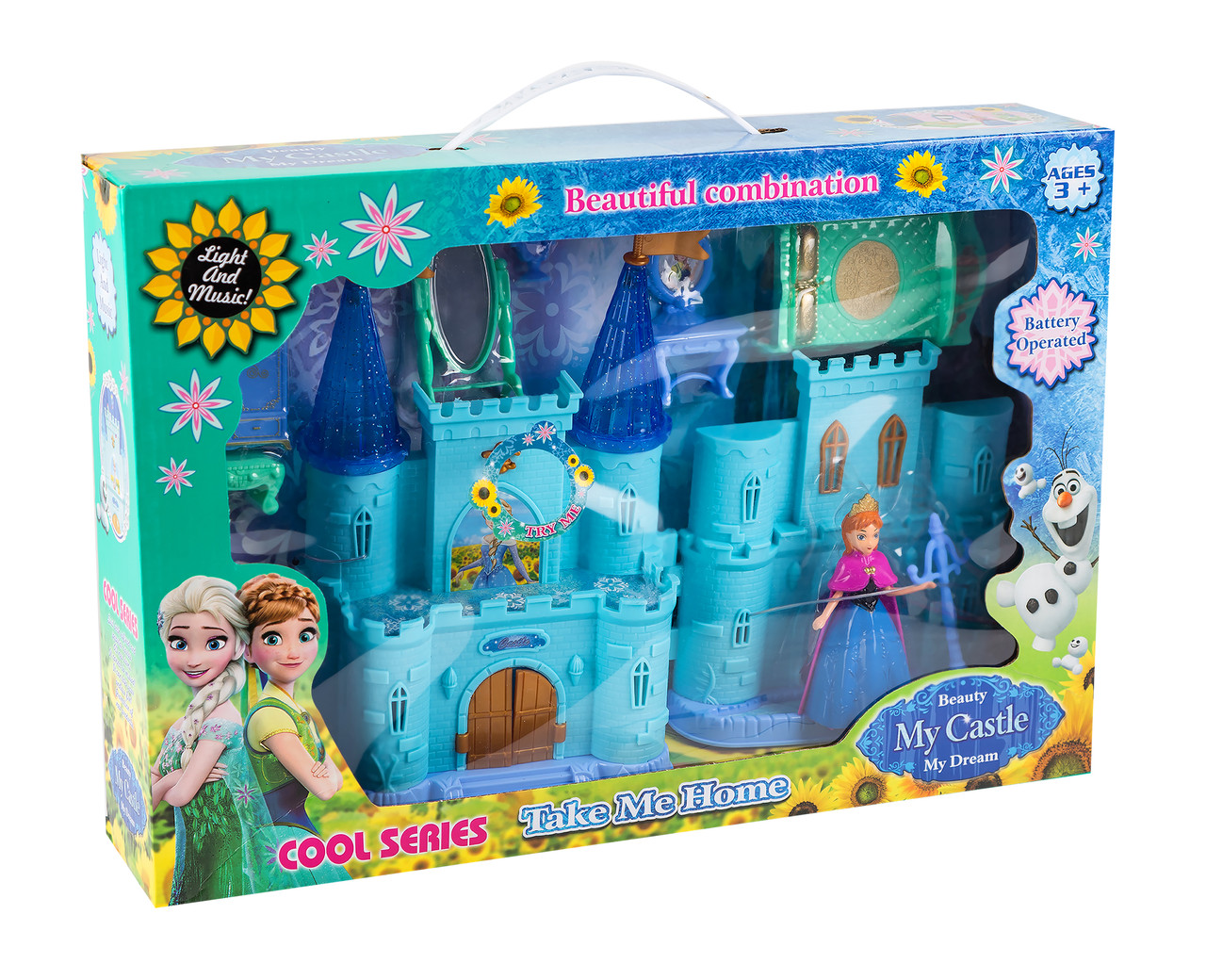 Замок Frozen (Фрозен )  cо звуковыми эффектами  SG-2993N