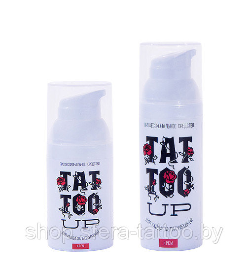 Крем восстанавливающий Tattoo UP для заживления татуировки 30 мл, с гиалуроновой кислотой - фото 2 - id-p89383150
