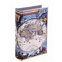 Сейф книга Карта путешественника, 21х13х5 см