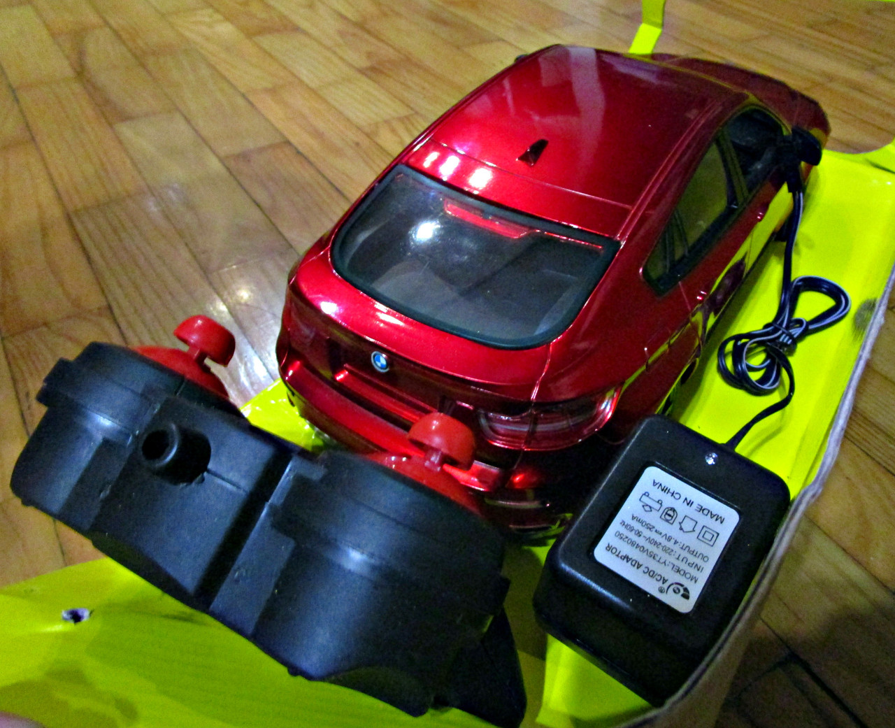 Радиоуправляемая аккум.модель машины BMW X6 35 см - фото 6 - id-p89259519