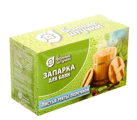 Запарка"Листья мяты перечной" 20 фильтр-пак (30014)