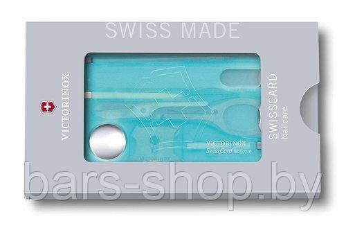 Швейцарская карта SwissCard Nailcare голубая (0.7240.T21) - фото 4 - id-p89423421