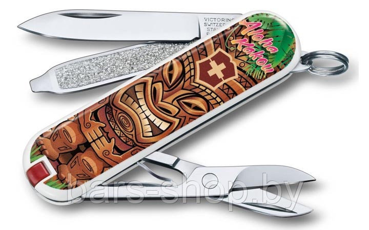 Нож Victorinox Classic LE 2018 Aloha Kakou 5.8 - фото 1 - id-p89429956