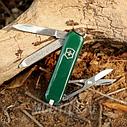 Нож - брелок Victorinox CLASSIC, 58 мм, зеленый (0.6223.4), фото 2