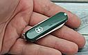 Нож - брелок Victorinox CLASSIC, 58 мм, зеленый (0.6223.4), фото 5