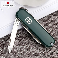 Нож - брелок Victorinox CLASSIC, 58 мм, зеленый (0.6223.4)