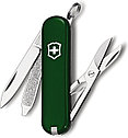 Нож - брелок Victorinox CLASSIC, 58 мм, зеленый (0.6223.4), фото 7