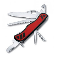 Нож для спецслужб с фиксатором FORESTER One Hand, 111 мм, красно-черный (0.8361.MWC)