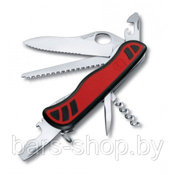Нож для спецслужб с фиксатором FORESTER One Hand, 111 мм, красно-черный (0.8361.MWC) - фото 1 - id-p89431288