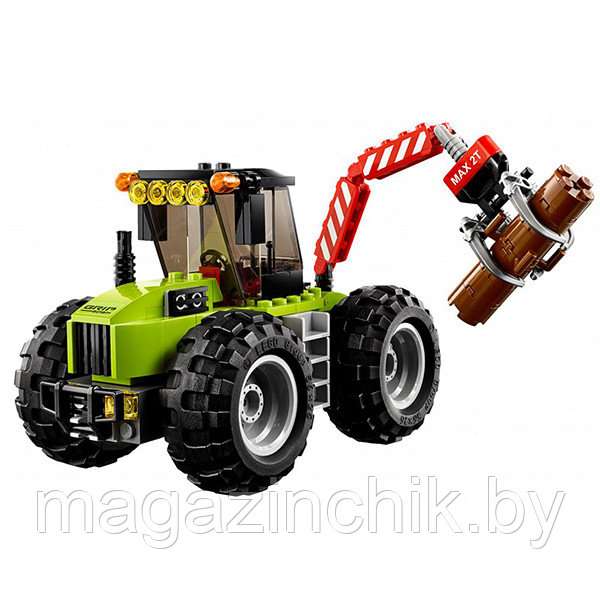 Конструктор Сити Лесной трактор Bela 10870 аналог Лего 60181 - фото 7 - id-p89435807