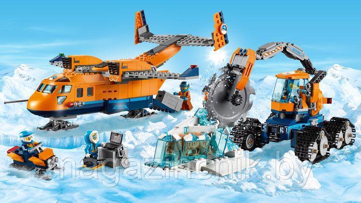 Конструктор Арктический грузовой самолёт 28021 аналог LEGO City 60196 - фото 2 - id-p89438535