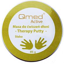 Пластичная масса для реабилитации ладони и пальцев рук Qmed Therapy Putty Soft, мягкая