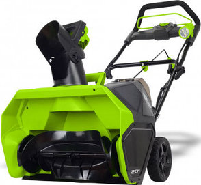 Аккумуляторная снегоуборочная машина GreenWorks  GD40SB 40В DigiPro, фото 2