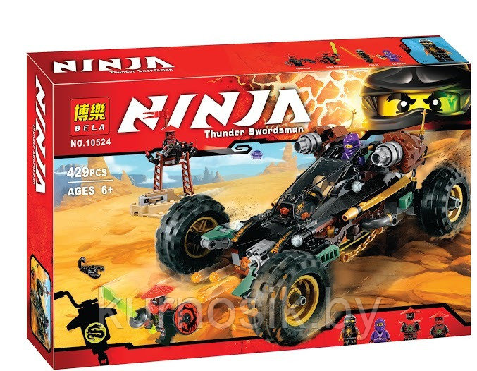 Конструктор Bela Ninja 10524 "Горный внедорожник" 429 деталей