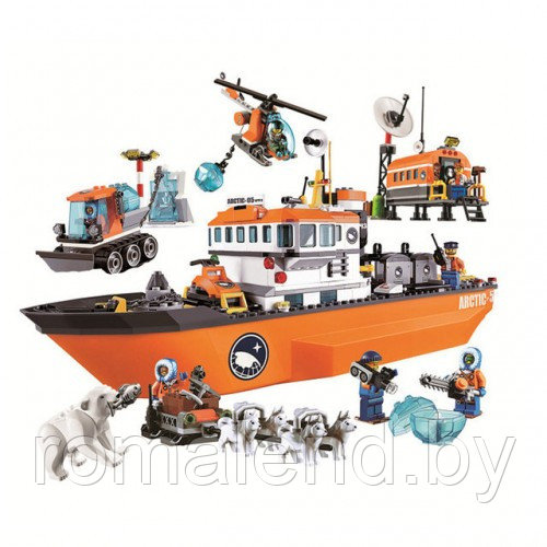 Конструктор Lego City Urban Arctic: Арктический ледокол 10443 - фото 3 - id-p89457971