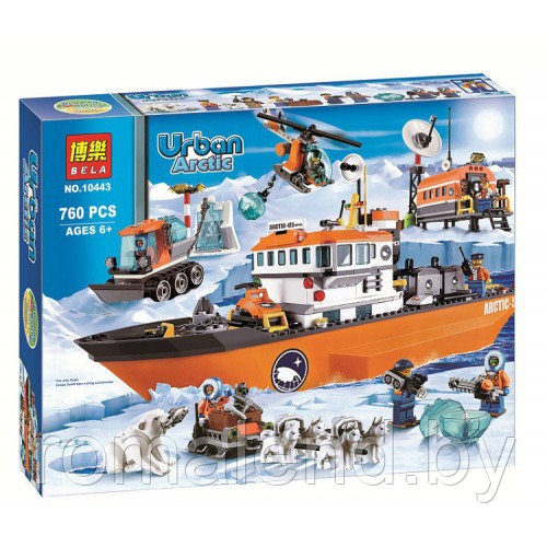 Конструктор Lego City Urban Arctic: Арктический ледокол 10443 - фото 2 - id-p89457971