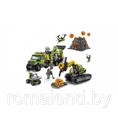 Конструктор Lego City Urban Arctic: База исследователей вулканов 10641 - фото 3 - id-p89457973