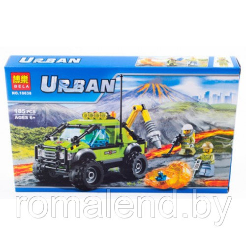 Конструктор Lego City Urban Arctic: Грузовик исследователей вулканов 10638 - фото 4 - id-p89457983