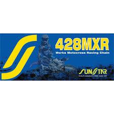 Цепь приводная Sunstar 428MXR MX Racing 128зв. - фото 1 - id-p6926566