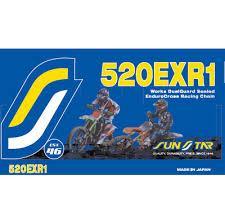 Цепь приводная Sunstar 520EXR1 MX Racing X-Ring  116зв.