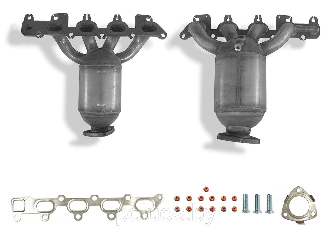 Коллектор опель зафира б. Выпускной коллектор Опель Зафира а 1.8. Astra 1.8 катализатор.