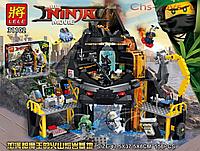 Конструктор LELE NINJA Логово Гармадона в жерле вулкана 31102 (Аналог Lego Ninjago 70631) 556 д